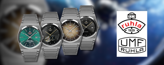 Ruhla Armbanduhren in Edelstahl – Automatik- und Quarzmodelle im Retrodesign, hergestellt in Deutschland