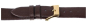 Preview: Uhrenarmband 106 L Long16mm braun Echt Leder