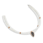 Preview: CEM ST9-139C 4-202911-001 Damen Halskette Edelstahl Collier mit Muschelperlen