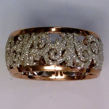 CEM 4-202906-001 ST9-134R/60 Ring Damenring Damen Edelstahl rose