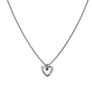 CEM 4-203101-001 ST-00033C Edelstahl Collier mit Herz