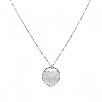 CEM 4-203162-001 ST-00064C Edelstahl Collier mit Herz