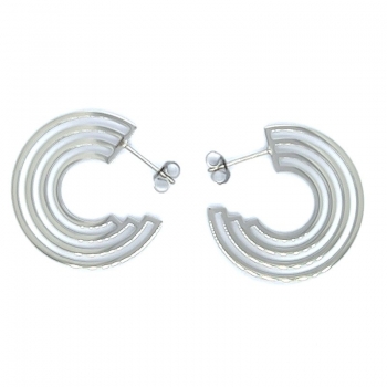 CEM 4-203173-001 ST-00066O Edelstahl Creolstecker