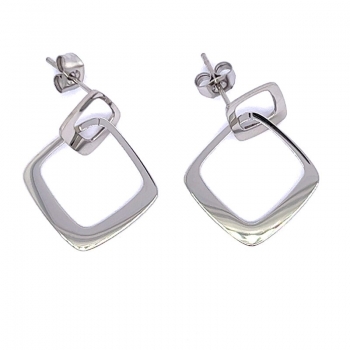 CEM 4-203181-001 ST-00068O Damen Edelstahl Ohrhänger