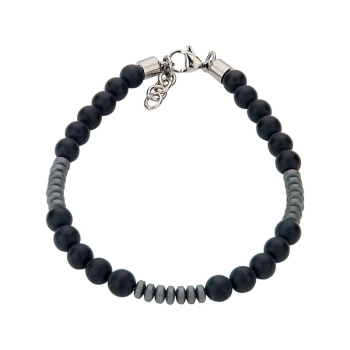 CEM 4-203189-001 ST-00081B Armband aus Onyx und Hämatit