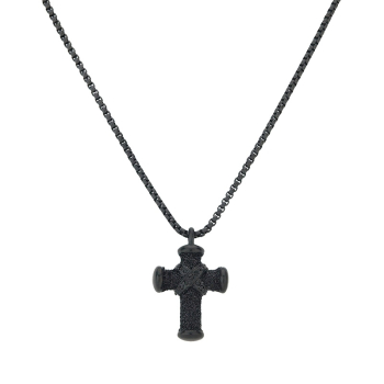 CEM 4-203268-001 ST-00123C Edelstahl Kette mit Kreuz