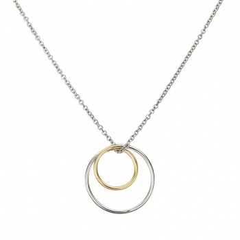 CEM 4-203293-001 ST-00057C Edelstahl Collier mit Behang bicolor
