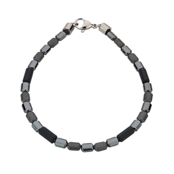 CEM 4-203317-001 ST-00153B Armband mit Onyx und Hämatit