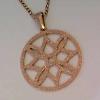 CEM ST8-140 4-202302-001 Damen Kette Rose Edelstahl