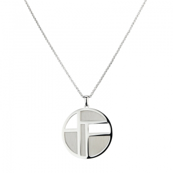 CEM ST9-101C 4-202851-001 Damen Halskette Collier edelstahl 45+5cm