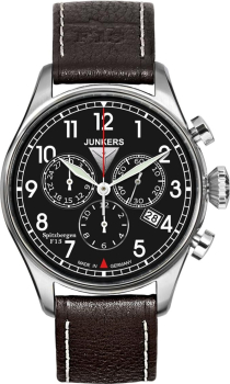 Junkers Spitzbergen F13 6186-2 Herrenuhr Chronograph
