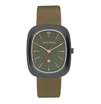 Damenarmbanduhr Leder  Adora Uhr Damen Quarz  Lederuhr 22 mm Durchmesser  Damenuhr wasserdicht 5 bar  elegante Damen Quarzuhr  Adora Design Uhr für Damen
