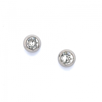 CEM 4-202524-001  ST-00022O Damen Ohrringe Ohrstecker Edelstahl Swarovski Kristall