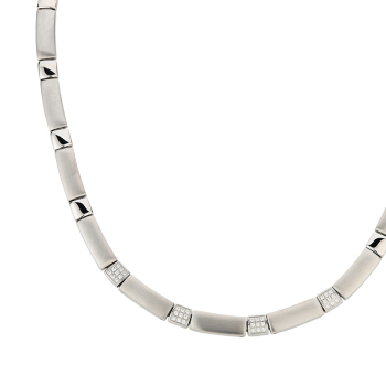 CEM 4-203130-001 ST-00045C Damen Halskette Collier Edelstahl