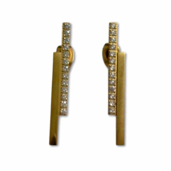 CEM 4-202324-001 ST9-115O Ohrstecker Edelstahl und Zirkonia Damen