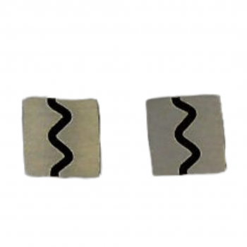 CEM ST9-037O 4-202644-001 Ohrringe mit Muster Edelstahl