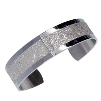 CEM ST9-104B 4-202863-001 Damen Armband Armreif Edelstahl