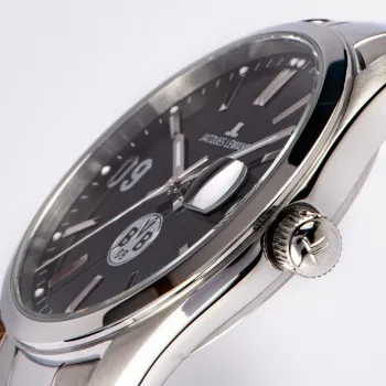 Jacques Lemans BVB-01 Uhr Herren Edelstahl silber Quarz