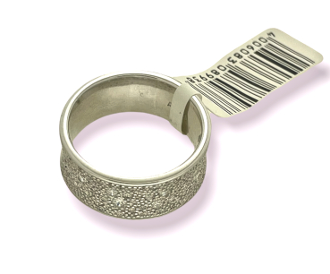 Preview: S-Ring Funkelzauber breit klar 925er Sterling silber