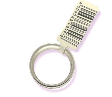 Preview: S-Ring Funkelzauber breit klar 925er Sterling silber