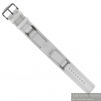 FOSSIL Uhrenarmband 14mm Leder weiß S141023