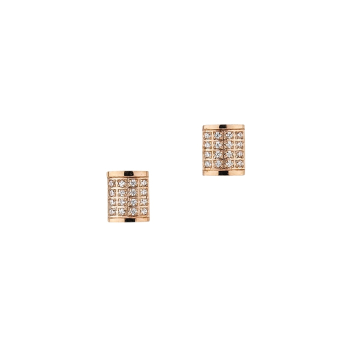 CEM ST9-064O Edelstahl Ohrstecker IP rosé Zirkonia Damen