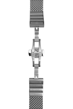 Preview: ZEPPELIN Edelstahl-Mesh Armband 20 mm – Hochwertiges Milanaise-Band für Herren