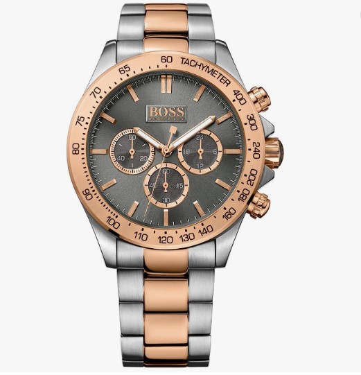Boss HB 1513339 Uhr Herren Edelstahl Chronograph Quarz