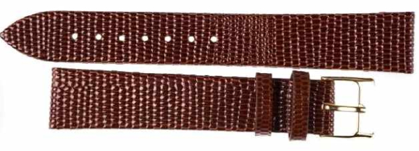 Uhrenarmband 102 10mm braun Echt Leder