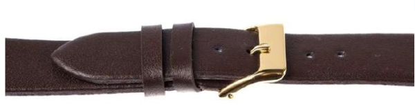 Uhrenarmband 106 L Long16mm braun Echt Leder
