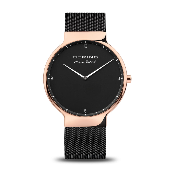 BERING 15540-262 Herren Edelstahl Uhr Max René Saphirglas