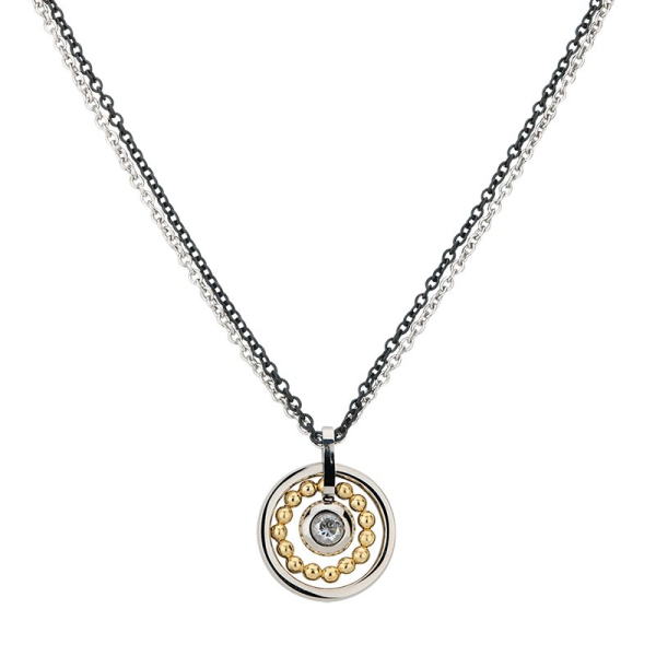 CEM 4-202523-001 ST-00019C Edelstahl Collier mit Behang