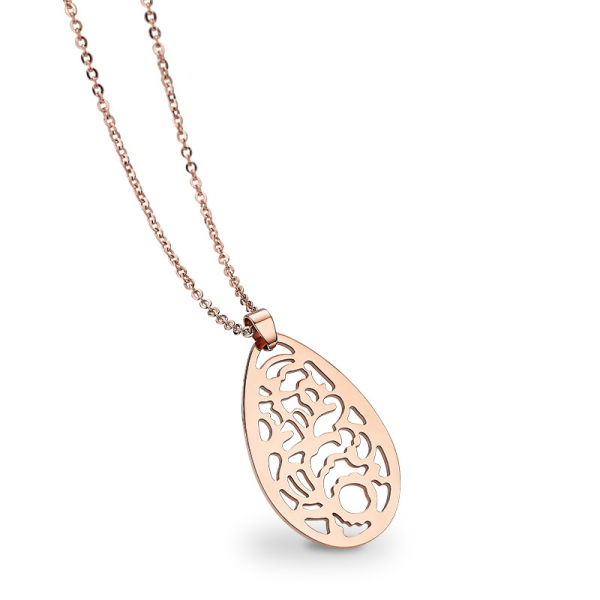 CEM 4-203118-001 ST-00040C Edelstahl Collier mit Behang