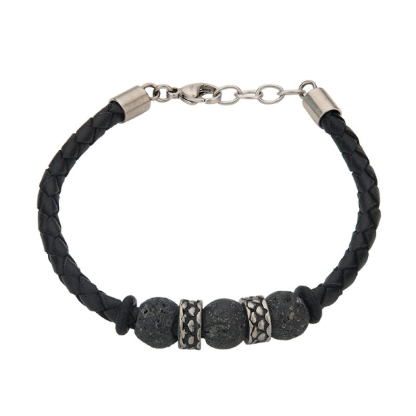 CEM 4-203134-001 ST-00055B Herren Leder Armband