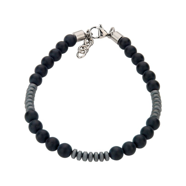 CEM 4-203189-001 ST-00081B Armband aus Onyx und Hämatit