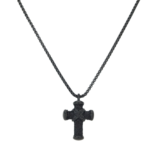 CEM 4-203268-001 ST-00123C Edelstahl Kette mit Kreuz