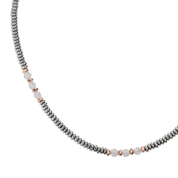 CEM 4-203320-001 ST-00155C Edelstahl Collier mit Swarovski-Kristall