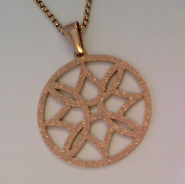 CEM ST8-140 4-202302-001 Damen Kette Rose Edelstahl