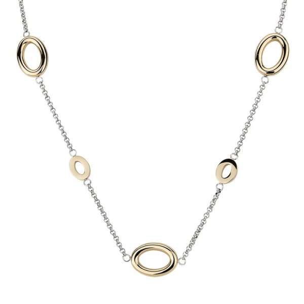 CEM ST9-103C 4-202859-001 Halskette Damen Edelstahl Collier Stahl 42cm+3cm