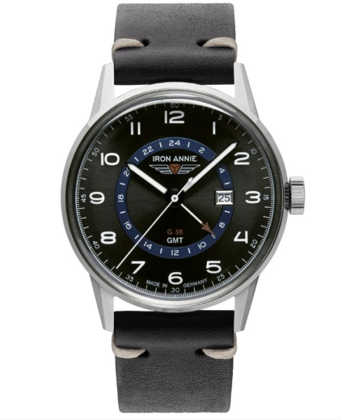 Iron Annie 5342-3 Quarz Herrenuhr Leder