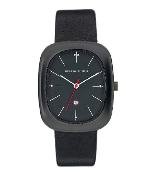 Adora AD8527 Damen Quarzuhr mit rechteckigem Edelstahlgehäuse, Lederarmband, Mineralglas und 5 Bar Wasserdichtigkeit – stilvoll & elegant.