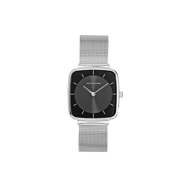 ADORA AD8625 Damenuhr mit silbernem Milanaise-Armband und Edelstahlgehäuse – stilvolle Quarzuhr für Damen
