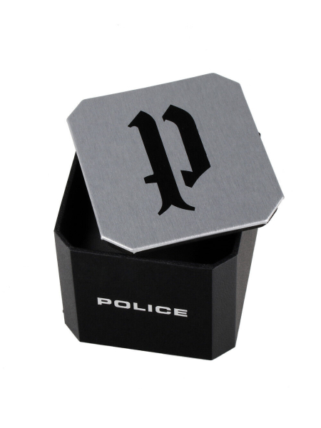 Police PL.16043BS/79M Damen Uhr Damenuhr Armbanduhr Quarz Edelstahl Silber Strass Steine