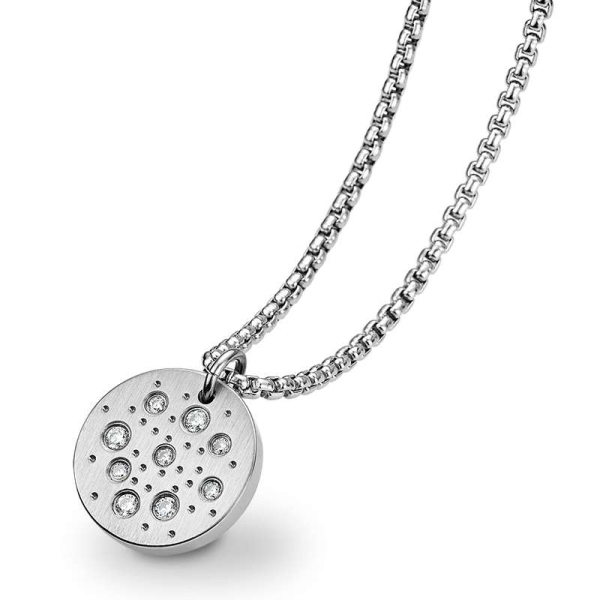 CEM 4-202844-001 ST9-098C Damen Halskette Collier Edelstahl mit Anhänger