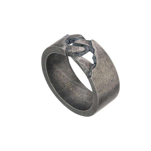 CEM 4-203389-001  ST-00167R Ring Herren Edelstahl Größe 64
