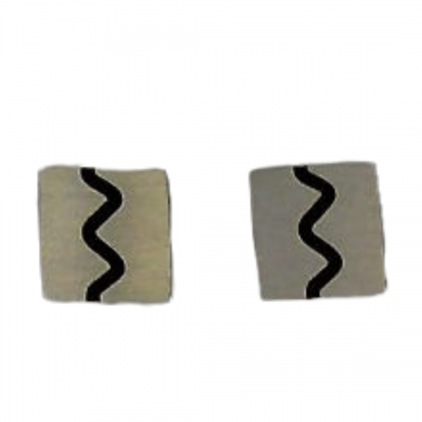 CEM ST9-037O 4-202644-001 Ohrringe mit Muster Edelstahl