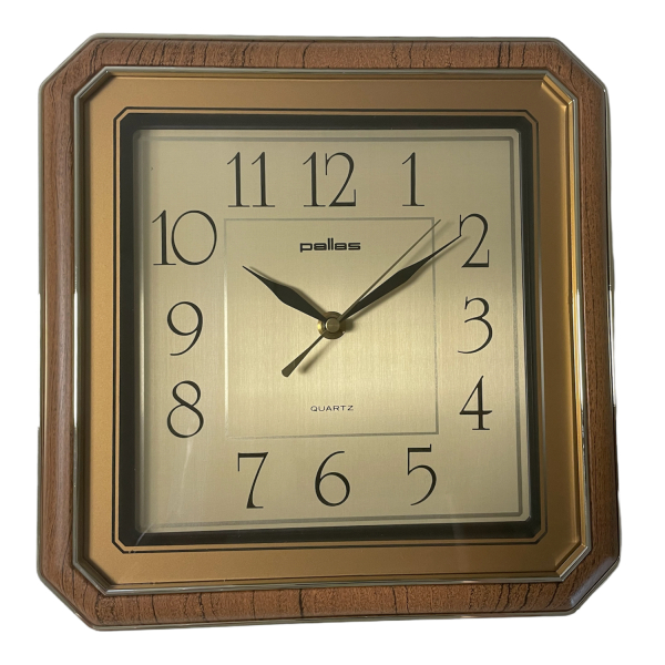 Wanduhr C828AAG 002 braun