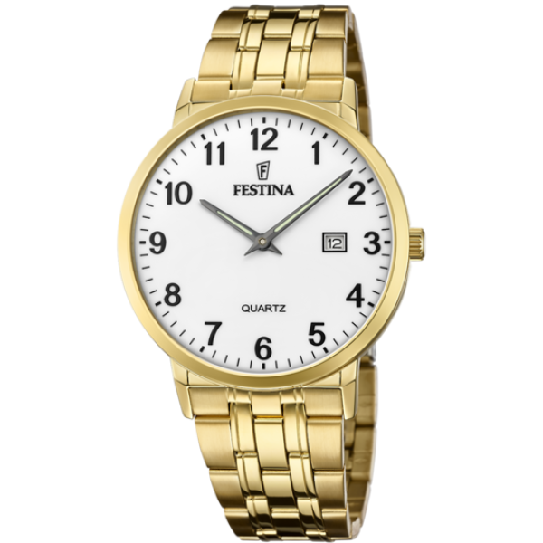 FESTINA HERREN UHR KLASSIK F20513/1 EDELSTAHL