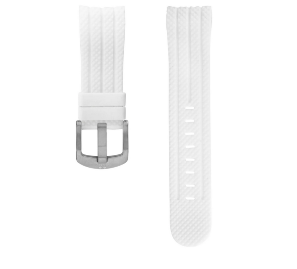 TW-Steel TWB148 Uhrenband Silikon weiß 24mm