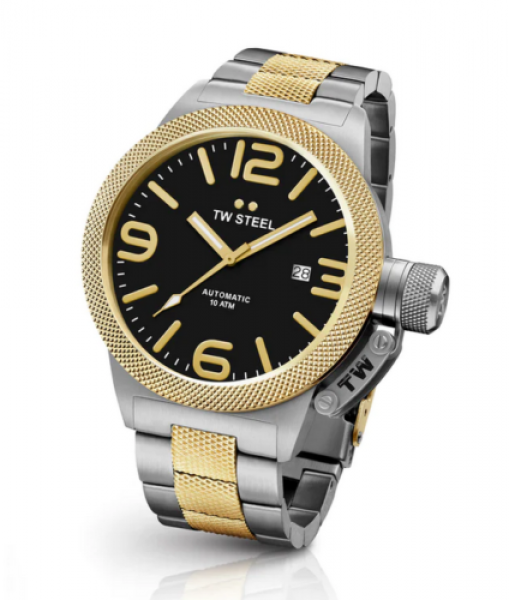 TW-Steel CB45 Canteen Bracelet Herren Uhr Automatik